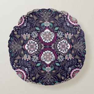 Coussins Ronds Paisley