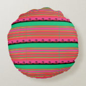 Coussins Ronds Palmier Exotiques (Dos)