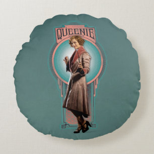Coussins Ronds Panneau Art déco QUEENIE GOLDSTEIN™