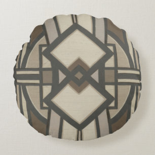 Coussins Ronds Panneau neutre I de Deco