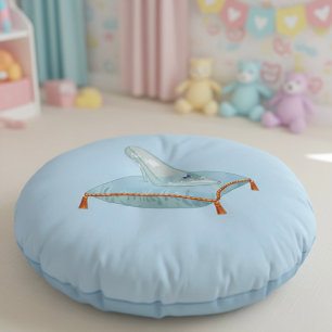 Coussins Ronds Pantoufle de verre