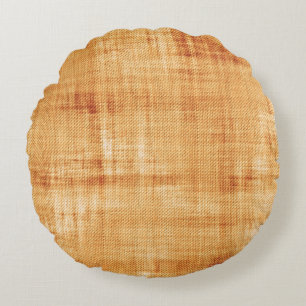 Coussins Ronds Papier parchemin vieilli texture