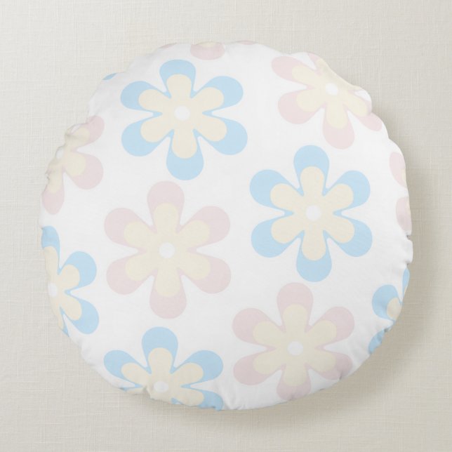 Coussins Ronds Pâquerette (Devant)