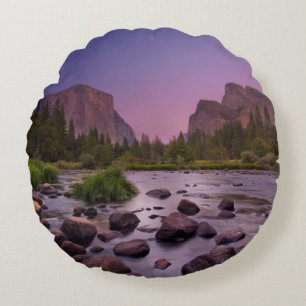 Coussins Ronds Parc national de Yosemite au crépuscule
