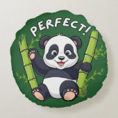 Coussins Ronds Parfait ! , Panda (Dos)
