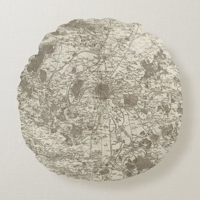 Coussins Ronds Paris 5 (Devant)