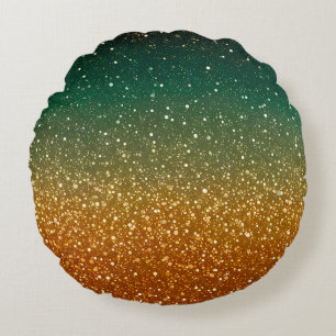 Coussins Ronds Parties scintillant colorée Art Tour Jeu Oreiller