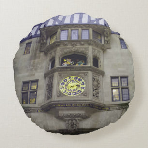 Coussins Ronds Pas De Minutes Arrive Toujours Retour Horloge Cous