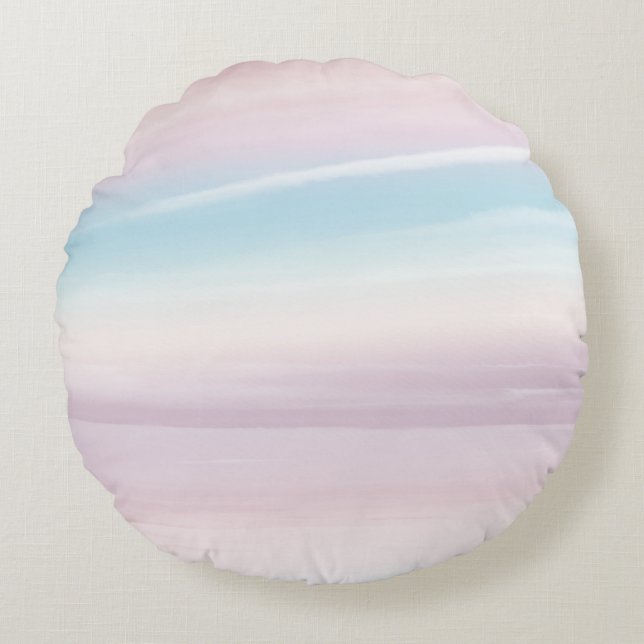 Coussins Ronds Pastel Sky Dream 3 (Devant)