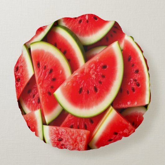 Coussins Ronds Pastèque (Dos)