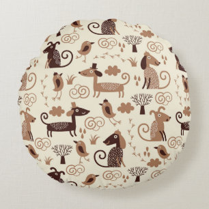 Coussins Ronds pattern
