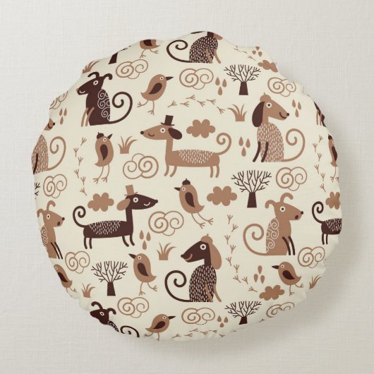 Coussins Ronds pattern (Dos)