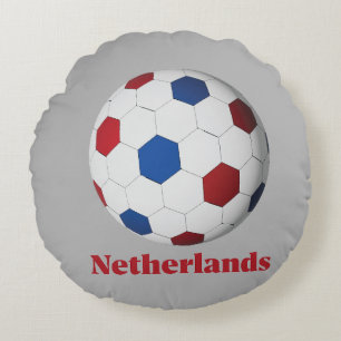 Coussins Ronds Pays-Bas Football