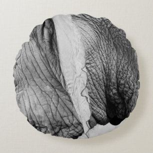 Coussins Ronds Peau d'animal éléphant