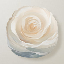 Peinture de fleurs abstraites de rose blanche