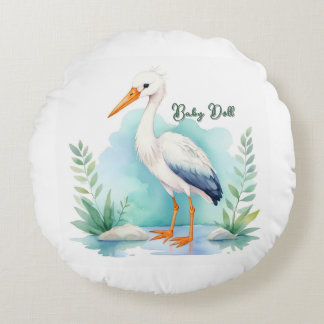 Coussins Ronds Pépinière sur mesure pépinière set poupée bébé