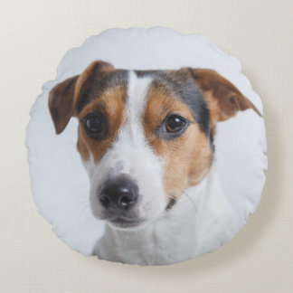 Coussins Ronds Pet photo dog ajoutez votre propre personnalisatio