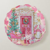 Coussins Ronds Peter Rabbit Cushion rose (Dos)