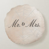 Coussins Ronds Petit Couple Effrayant (Dos)