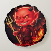 Coussins Ronds Petit Diable effronté (Dos)