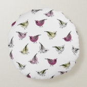 Coussins Ronds Petits oiseaux (Dos)