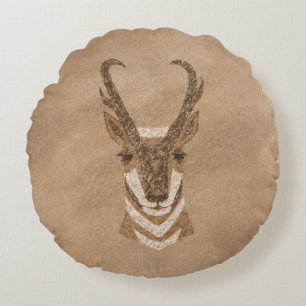 Coussins Ronds Petroglyph sud-ouest de Pronghorn