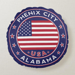 Coussins Ronds Phenix, Alabama