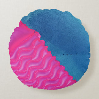 Coussins Ronds Photo du jouet gonflable rose