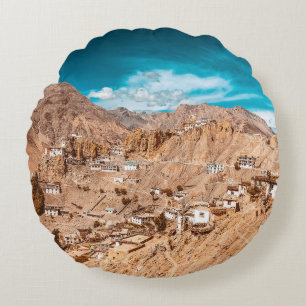 Coussins Ronds PHOTO DU PAYSAGE vintage