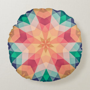 Coussins Ronds Photographie géométrique Art géométrique Design Mé