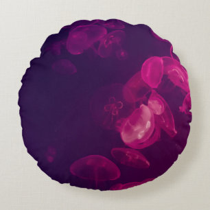 COUSSINS RONDS PHOTOGRAPHIE SOUS-MARINE DE JELLYFISH