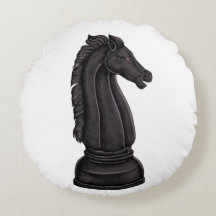 Pièce de jeu d'échecs noire vintage 