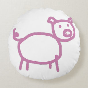 Coussins Ronds Piggy