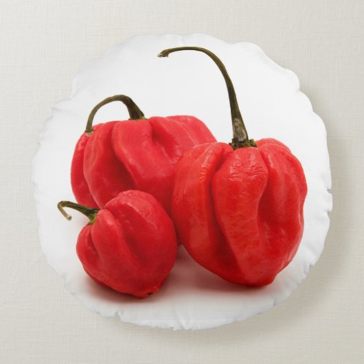 Coussins Ronds Pimento doux (Devant)