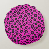 Coussins Ronds Pink rock girafe (Dos)