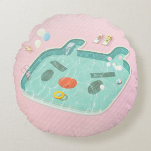 Coussins Ronds Piscine