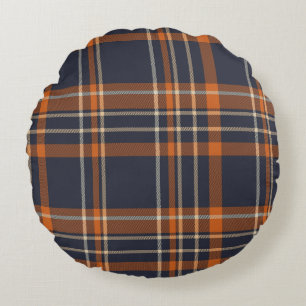 Coussins Ronds Plaid rustique Noël/hiver