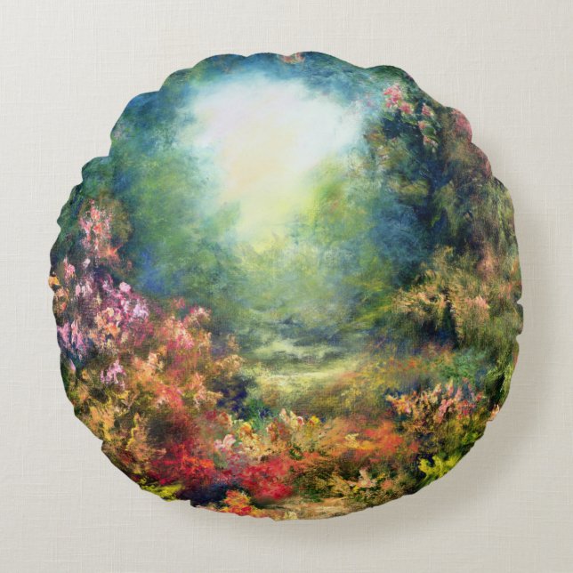 Coussins Ronds Plaisir rococo 1995 (Devant)