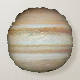 Coussins Ronds Planète Jupiter Système Solaire Spatial Bandes Ora