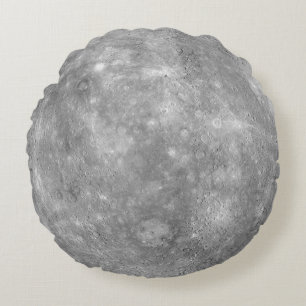 Coussins Ronds Planète Mercury Système Solaire Espace Cratère Lun