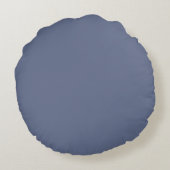 Coussins Ronds Points Blancs Bleus (Dos)