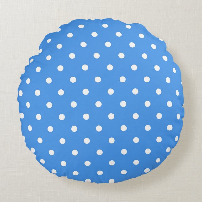 Coussins Ronds Polka dot (Devant)