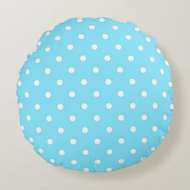 Coussins Ronds Polka dot (Devant)
