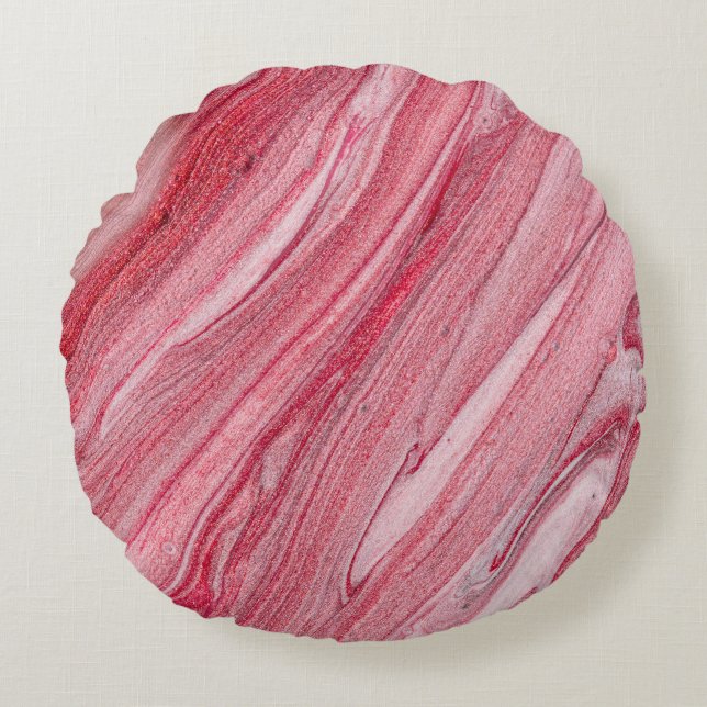 Coussins Ronds Polonais : Arrière - plan texturé (Devant)