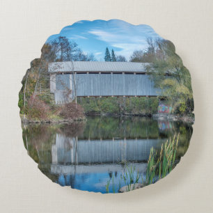 Coussins Ronds Pont couvert de Milby