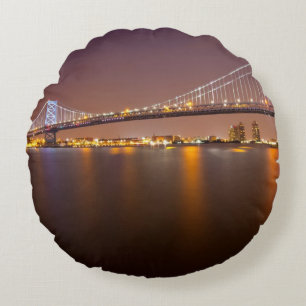 Coussins Ronds Pont de Ben Franklin