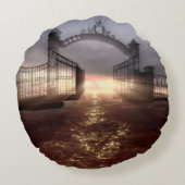 Coussins Ronds Porte des cieux (Dos)