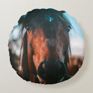 COUSSINS RONDS PORTRAIT CHEVAL