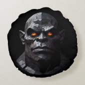 Coussins Ronds Portrait gobelin et orc (Dos)