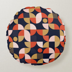 Coussins Ronds Poster d'art en forme simple scandinave